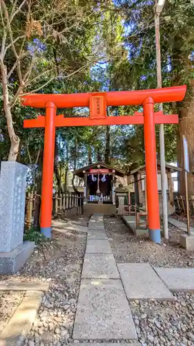 畑子安神社の鳥居