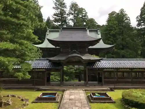 永平寺の山門