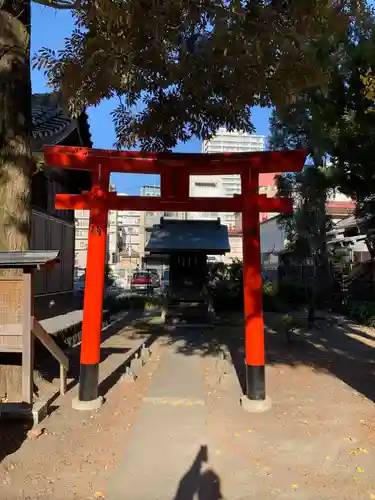 千勝浅間神社の鳥居