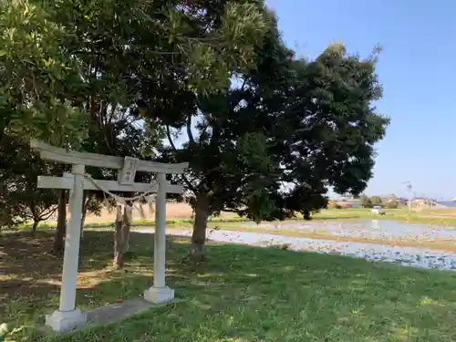 古川神社の鳥居