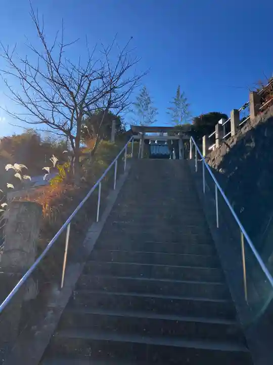 神明神社の景色