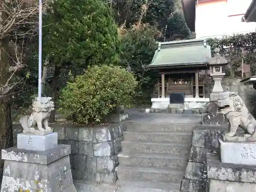 諏訪神社の本殿・本堂