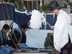 川田八幡神社のお祭り