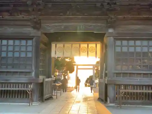 大洗磯前神社の山門・神門