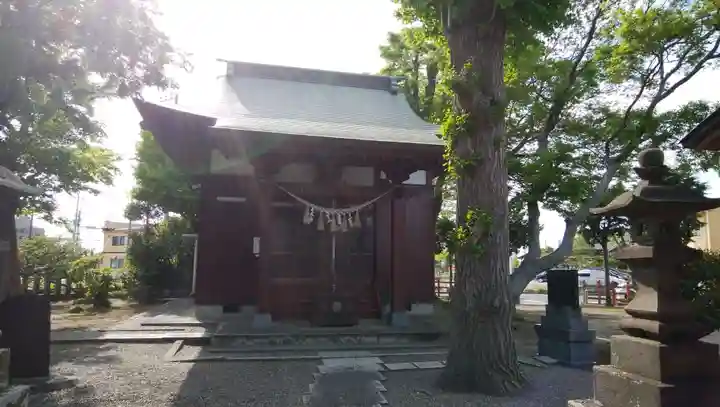 阿波須神社の本殿・本堂
