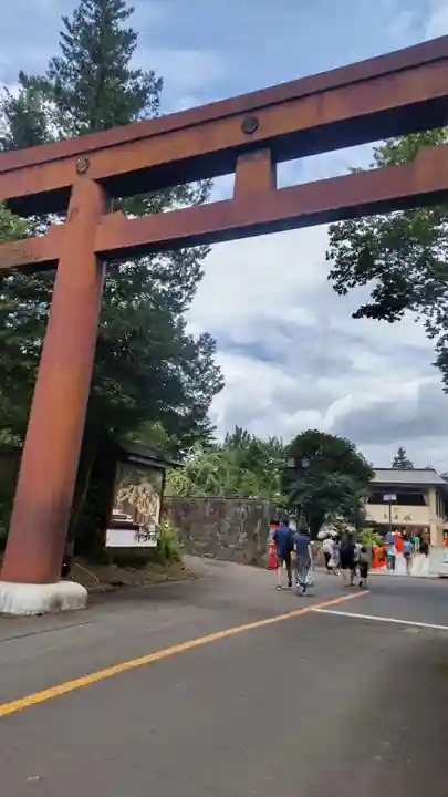 宮城縣護國神社の鳥居