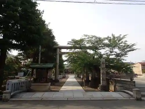 神明神社の鳥居