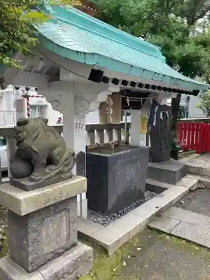 椙森神社の手水舎