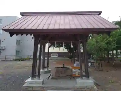 札幌村神社の手水舎