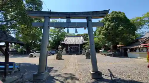 下清水八幡神社の鳥居