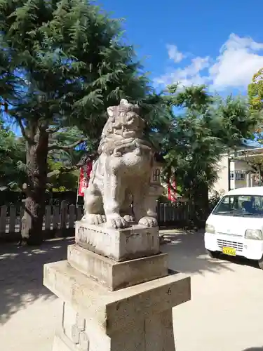 廣瀬神社の狛犬