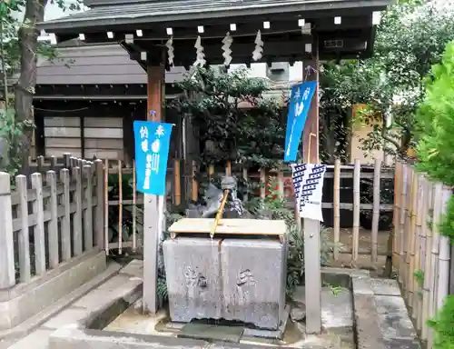 天祖神社の手水舎