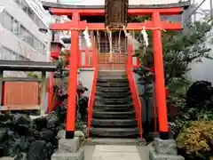 講武稲荷神社の鳥居