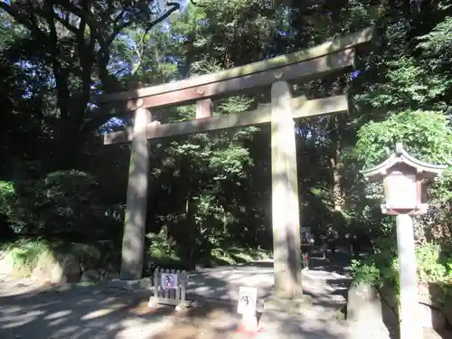 明治神宮の鳥居