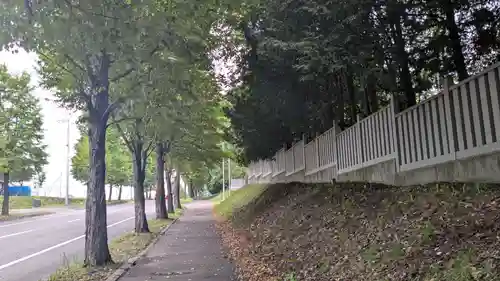 音更神社の景色