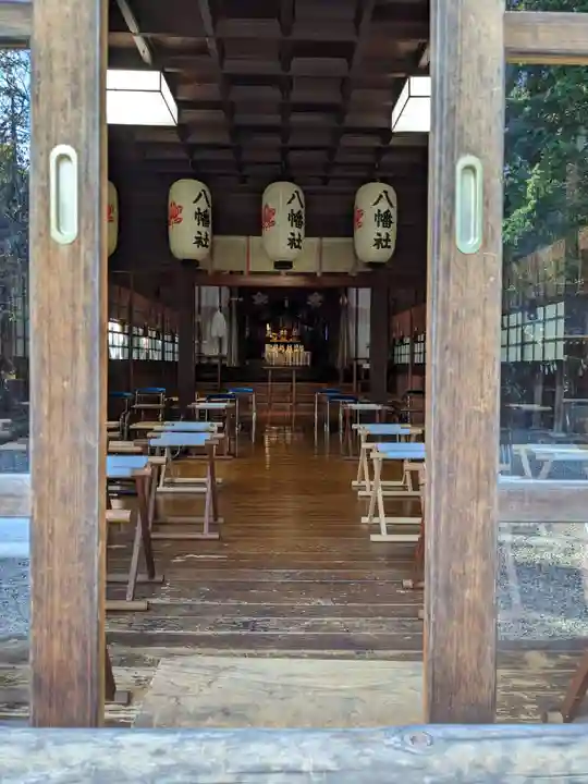 八幡社(柏井町)の本殿・本堂