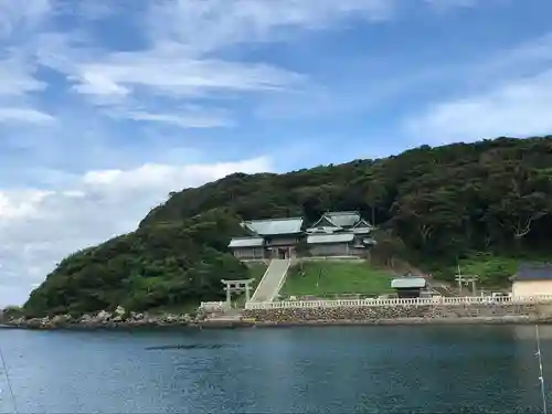 田島神社の景色