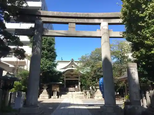 猿江神社の鳥居