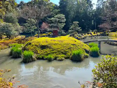 兵主大社の庭園