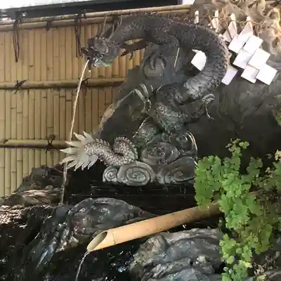 馬橋稲荷神社の手水舎