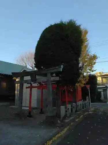 久が原東部八幡神社の鳥居