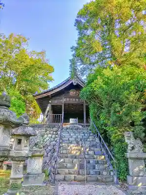 奥津神社の本殿・本堂