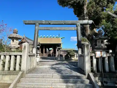 鳥出神社の鳥居