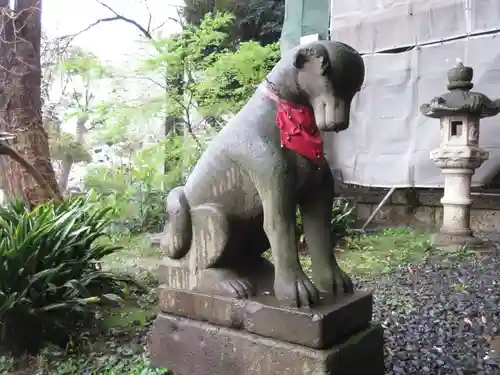 瀧泉寺（目黒不動尊）の狛犬