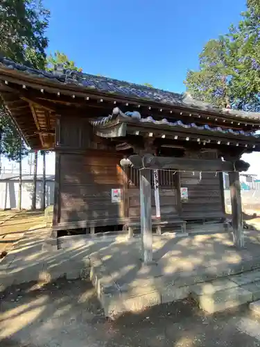 諏訪社の本殿・本堂