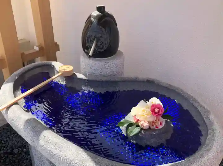 奈加美神社の手水舎