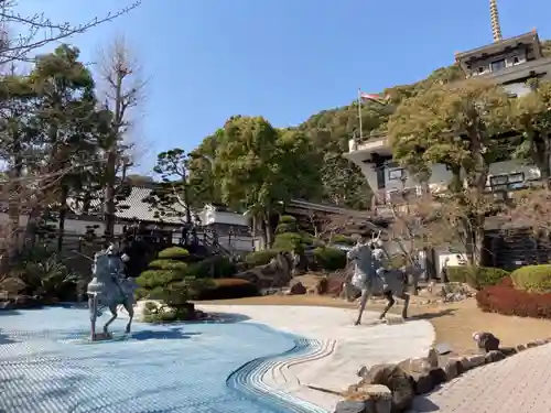 福祥寺（須磨寺）の庭園