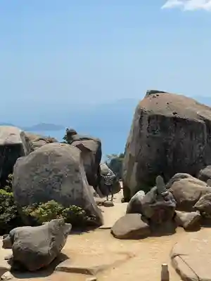 大聖院弥山本堂の周辺