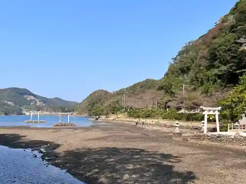 和多都美神社の鳥居