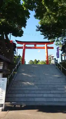 湯倉神社の鳥居