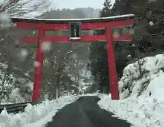 萬蔵稲荷神社の鳥居