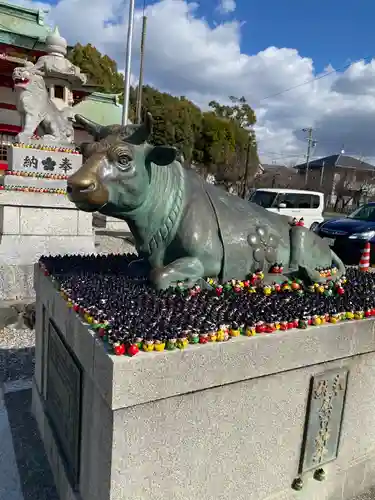 上野天満宮の狛犬