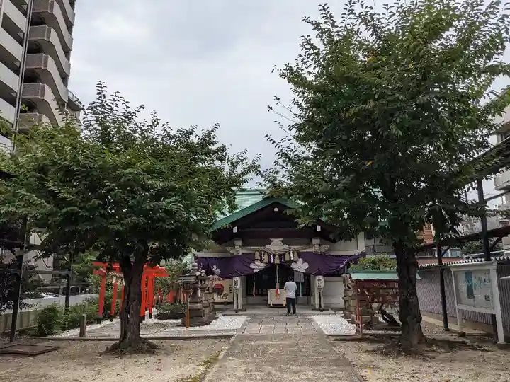 神明神社の本殿・本堂