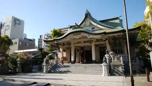 難波八阪神社の本殿