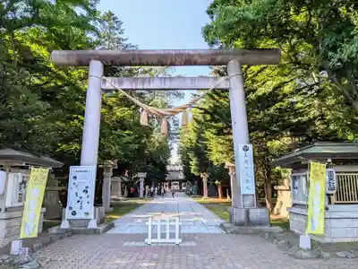 帯廣神社の鳥居