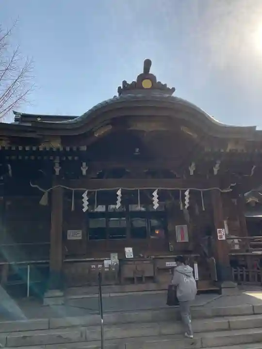 下谷神社の本殿・本堂
