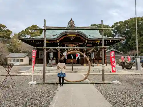 姉埼神社の本殿・本堂