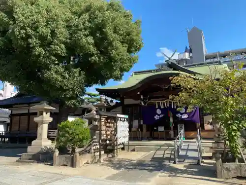 感田神社の本殿