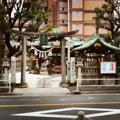 幸稲荷神社の鳥居