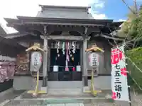 櫻井子安神社の本殿・本堂