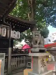 御幸森天神宮の狛犬