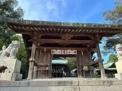 忌宮神社の山門