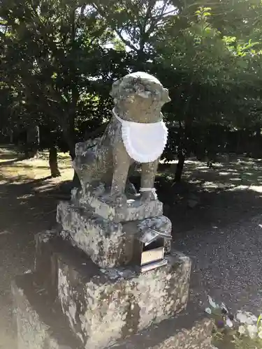 大麻比古神社の狛犬