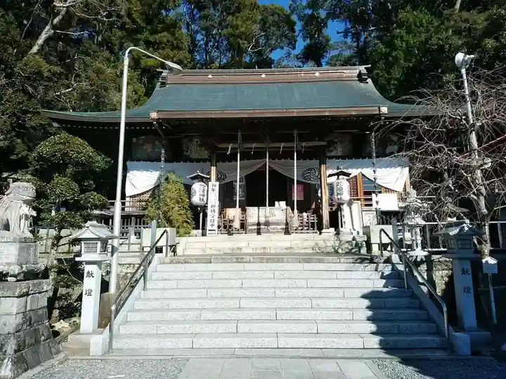 飽波神社の本殿・本堂