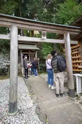 御髪神社の鳥居