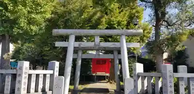 三谷稲荷神社の鳥居